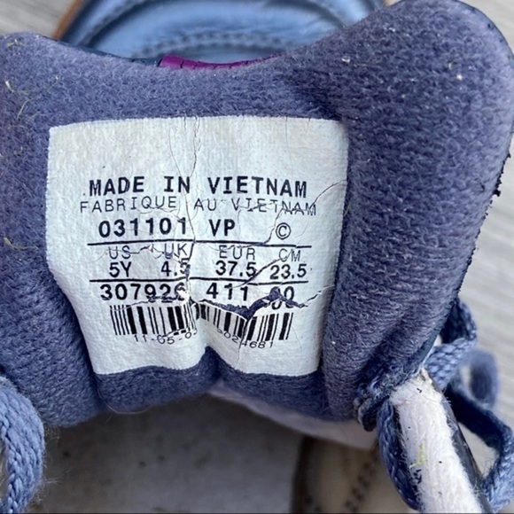 Nike Vintage Unisex Sneaker Metallic Blue - Picture 6 of 8